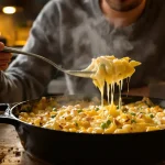 Gratin express mit Schmelzkäse: in nur 18 Minuten mit Vorratszutaten aus dem Ofen