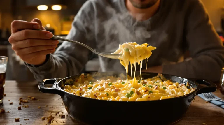 Gratin express mit Schmelzkäse: in nur 18 Minuten mit Vorratszutaten aus dem Ofen Gratin express mit Schmelzkäse: in nur 18 Minuten mit Vorratszutaten aus dem Ofen