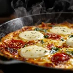 Ich schwöre auf diesen Ofenlachs mit Spinat und Mozzarella – schnell, saftig, gelingsicher